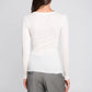 Ribbed Long Sleeve Shirt