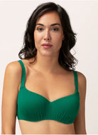 Empreinte Structure Underwire Bikini in Green