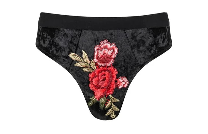 Kilo Brava High Waist Bikini in Rose Velvet