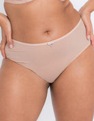 Curvy Kate Victory Short in Latte boyshort