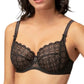 Romy Balconette Bra in Reglisse