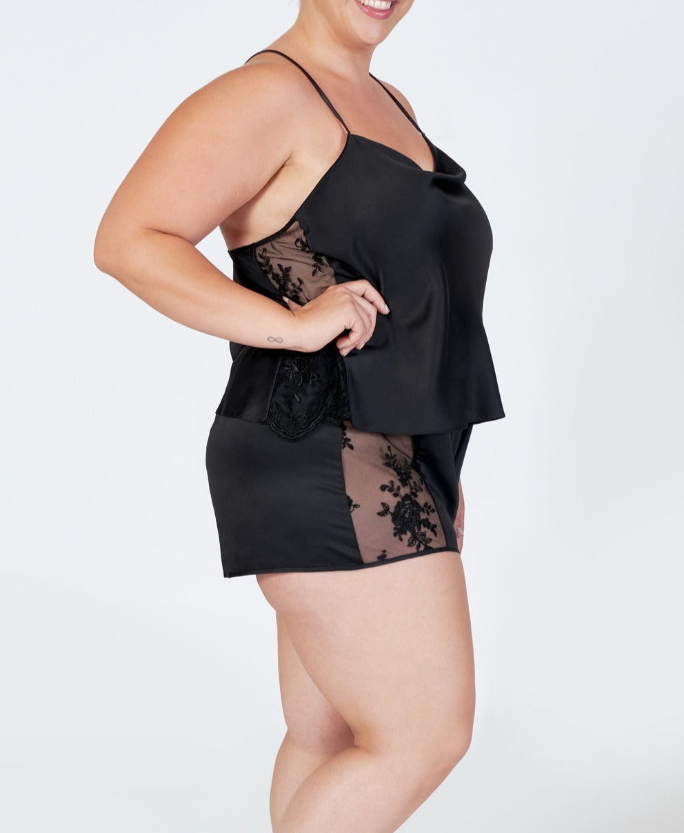Darling Tap Set in Black