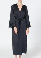 The Rya Collection Rosey Robe in ivory long robe