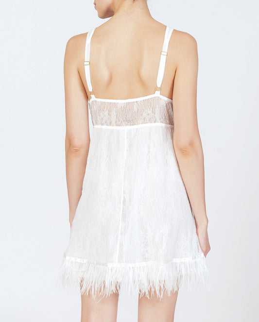 Jasmine Chemise in Ivory