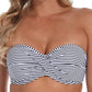 Anya Striped Riva Twist Bandeau