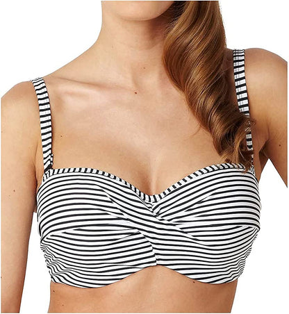 Anya Striped Riva Twist Bandeau