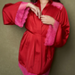 Short Satin Robe
