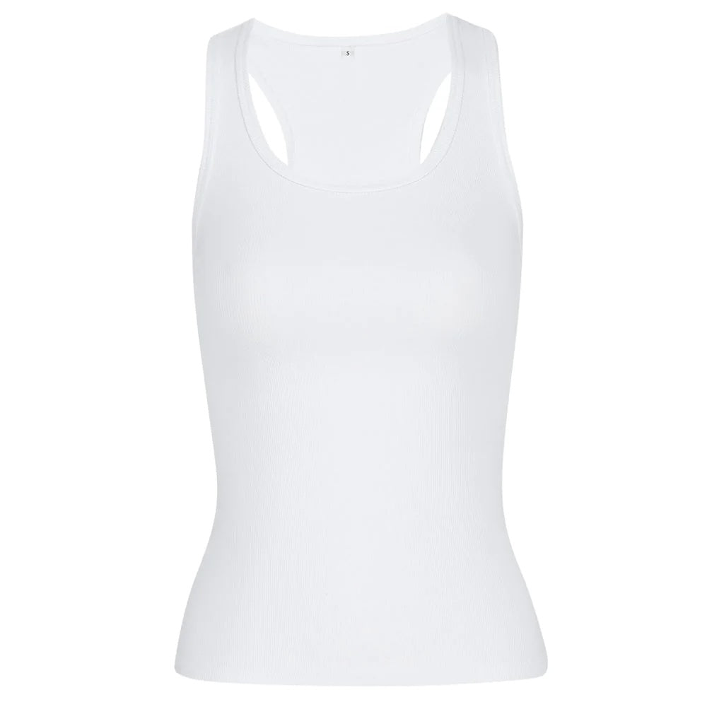 Hipster Tank Optic White