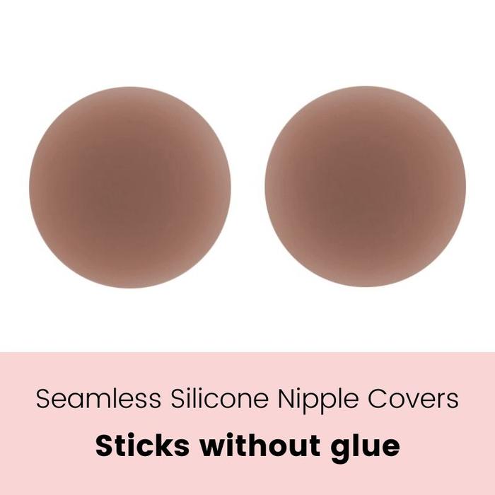 Boombas Nipple Covers  Silicone Non-Adhesive Bra Alternative