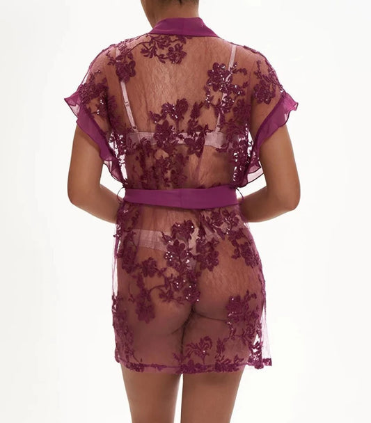 Charming Cover-Up in Berry