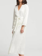 The Rya Collection Diana Robe in Ivory long robe