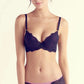 Arielle Bra in Black/Mauve