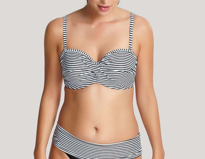 Anya Twist Bandeau in Stripe