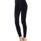 Perfect Control Velvet Leggings in Black