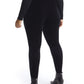 Perfect Control Velvet Leggings in Black