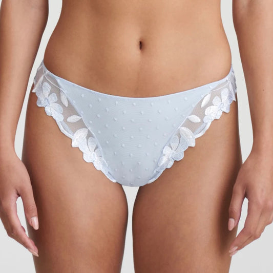 Agnes Italian Brief in Pale Blue