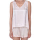 Jill Drapey Lounge Tank Top in Blush