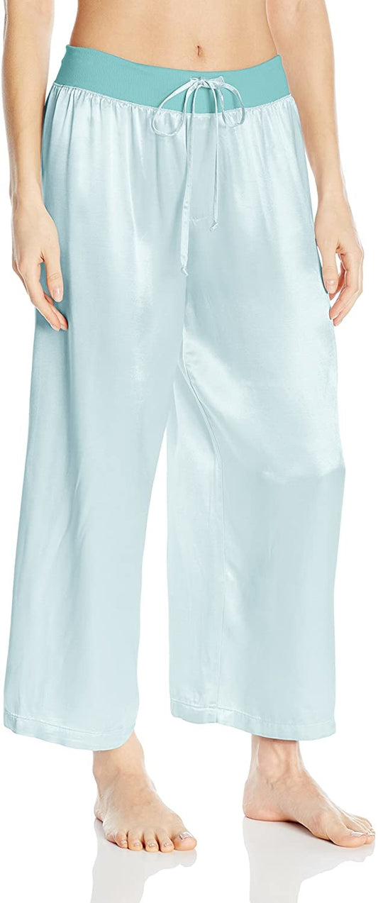 Jolie Lounge Capri Pant in Aqua