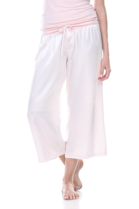Jolie Lounge Capri Pant in Blush