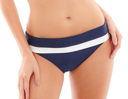 Anya Cruise Fold Pant Navy