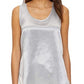 Jackie Lounge Tank Top in Silver