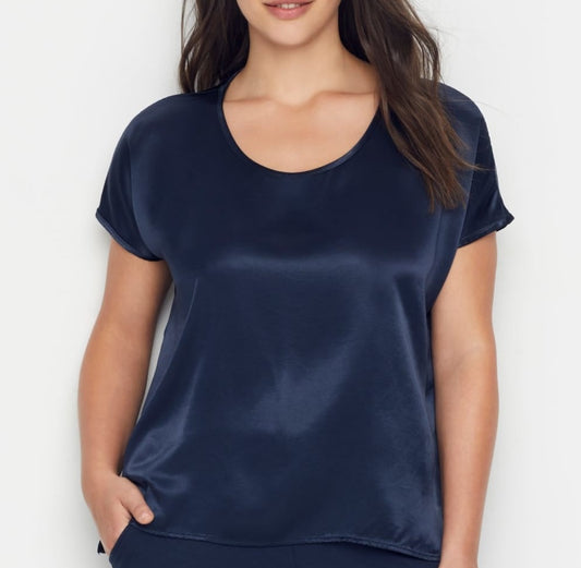 Roxxy Lounge Top in Navy