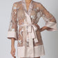Stunning Robe in Sepia Rose