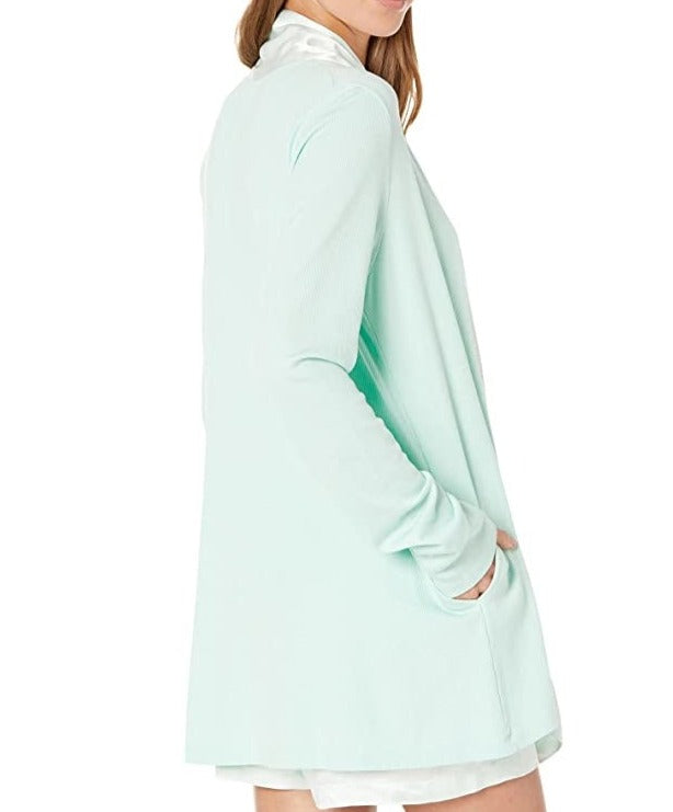 Shelby Cardigan in Aqua