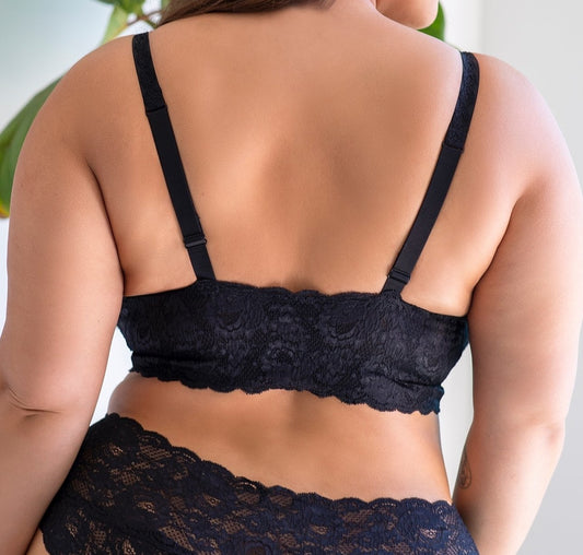 Ultra Curvy Sweetie Bralette Black